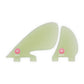 Hanalei Fins CNC K9/PWR Quad Set | Dual Tab Base