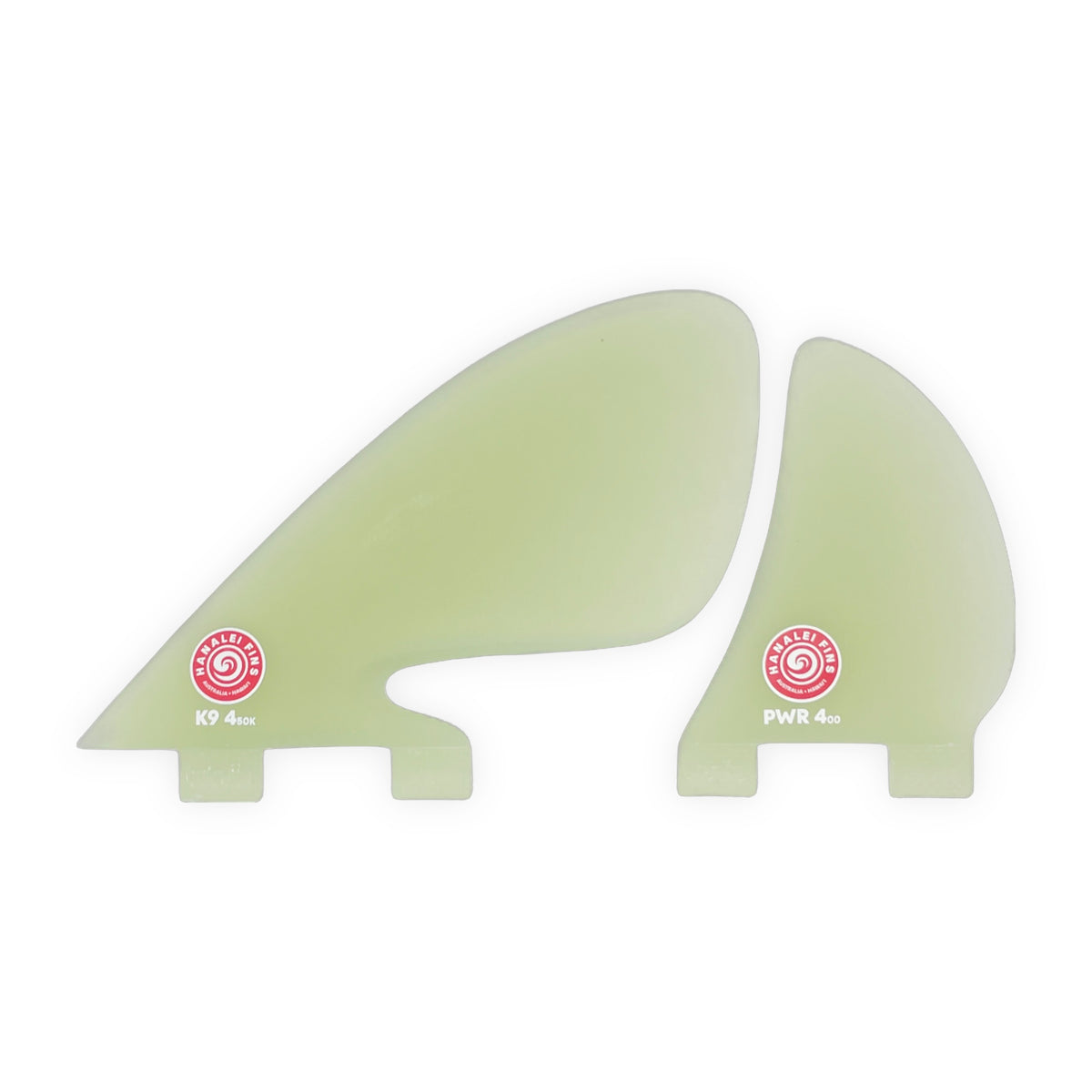Hanalei Fins CNC K9/PWR Quad Set | Dual Tab Base