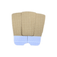 Eco 3 Piece Tail Pad Cork/EVA | Cork/White | Hanalei Fins