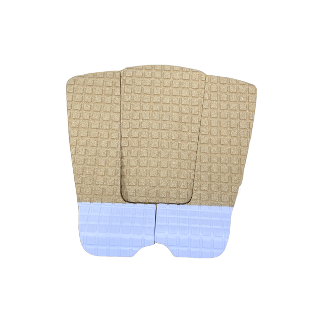 Eco 3 Piece Tail Pad Cork/EVA | Cork/White | Hanalei Fins