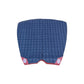 2 Piece Tail Traction Pad "Fast and Flat" | Black/Red | Hanalei Fins