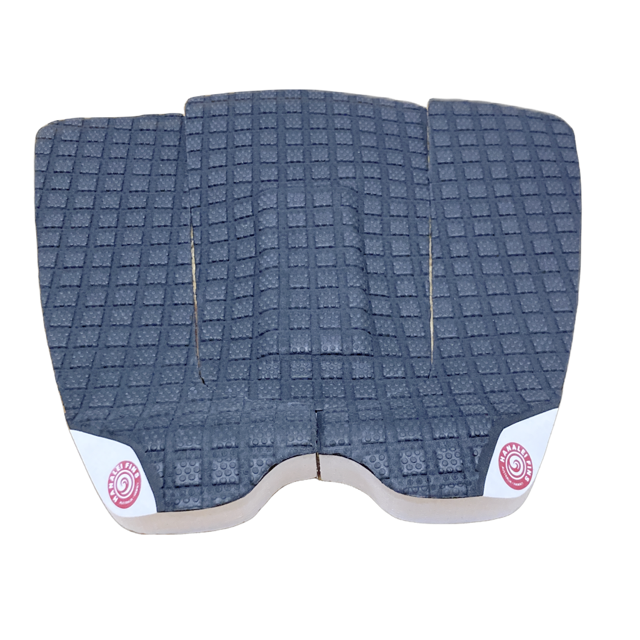 3 Piece Tail Traction Pad | Black/White | Hanalei Fins