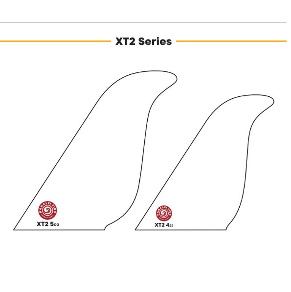 Hanalei Fins CNC XT2 500 Twin Fin Set | Dual Tab Base