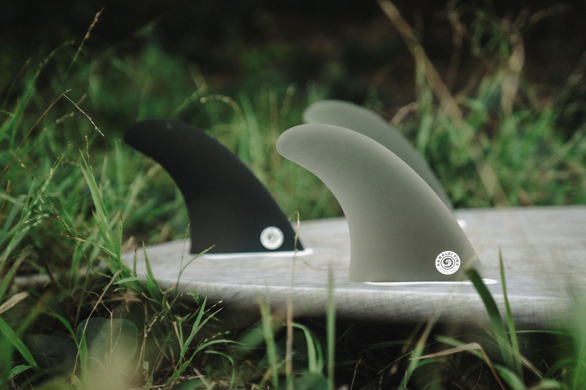 black and white Hanalei fins aesthetic in photo